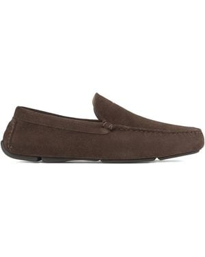 Jimmy Choo Leather Loafers - Brown