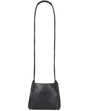 Etro Borsa A Tracolla Intrecciata - Bianco