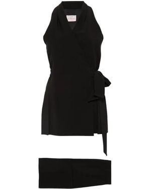 Marella Costume À Dos-Nu Style Portefeuille - Black