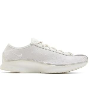 Nike Air Superfly Textured Lace-Up Trainers - White