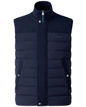Mackage Brody-Z Quilted Gilet - Blue