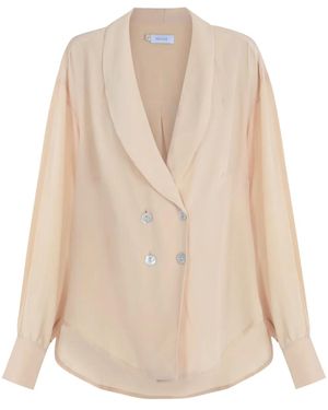 Isolda Sissi Shirt - Natural