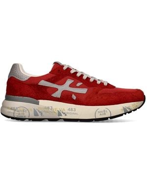 Premiata Mick Trainers - Red