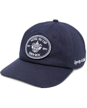 eri 様 SPORTY&RICH キャップ ブルー gadid anoniem Sporty & Rich スポーティーアンドリッチ キャップ ブルー