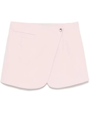 Coperni Minirock Mit Logo-Schild - Pink