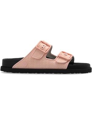 Birkenstock Arizona ラフィアサンダル - ピンク