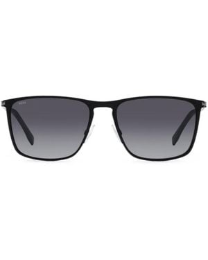 BOSS Square-Frame Sunglasses - Gray