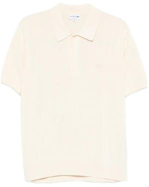 Lacoste Short-Sleeve Polo Shirt - White
