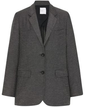 Rosetta Getty Blazer Monopetto Con Revers A Lancia - Nero