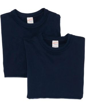 Whitesville Lot De 2 T-Shirts En Coton - Bleu