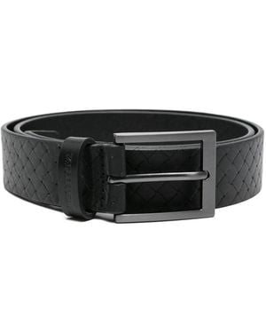 KARL LAGERFELD Ceinture En Cuir - Black
