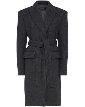 DSquared² Wool Coat - Black