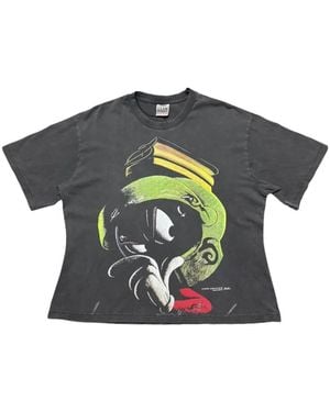 Triple Sevens Marvin Graphic-Print T-Shirt - Black