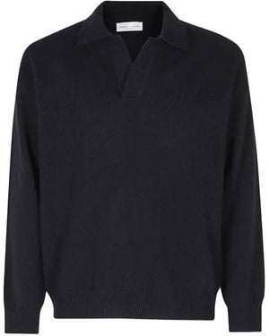 Roberto Collina Gestrickter Pullover - Blau