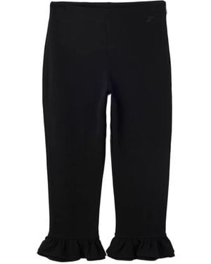 Jacquemus Playa Ruffled Shorts - Black