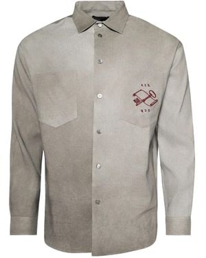 Enfants Riches Deprimes Logo-Detail Shirt - Grey