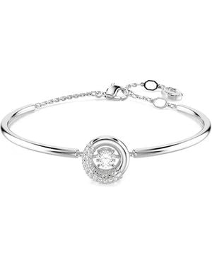 Swarovski Dextera Crystal-Embellished Bangle Bracelet - White