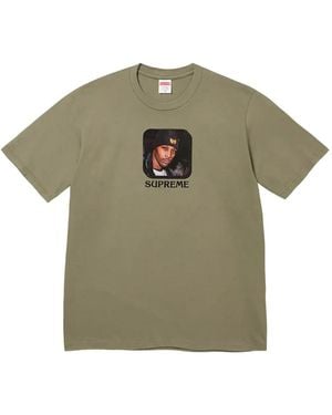 Supreme X Wu-Tang Clan Graphic-Print T-Shirt - Green