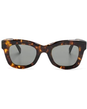 Retrosuperfuture Altura Wayfarer-Frame Sunglasses - Brown