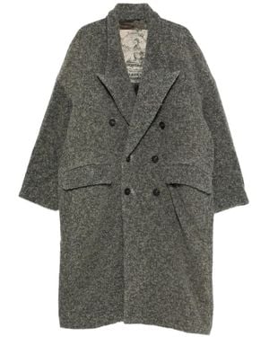 Ziggy Chen Double-Breasted Coat - Grey