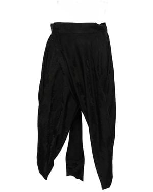 Uma Wang Asymmetric Skirt - ブラック