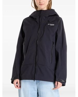 Columbia Saudan Pro 3L Hooded Oversized Jacket - Blue