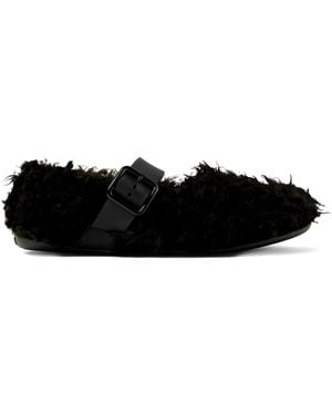 CAMPERLAB Wabi Platte Pumps Met Gespsluiting - Zwart