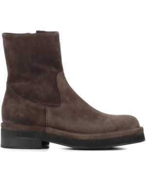 Roberto Del Carlo Zip-Fastening Boots - Brown