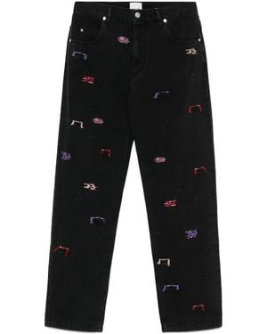 Isabel Marant Juro Jeans - Black