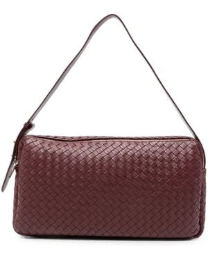 Elleme Bolso De Hombro Trousse Grande De Piel - Morado
