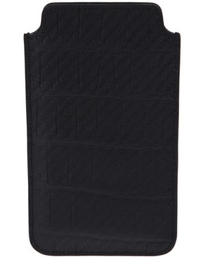 Jean Rousseau Iphone 5 Hülle Aus Krokodilleder - Schwarz