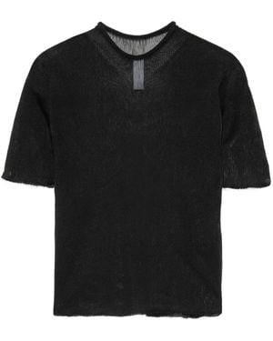 CFCL Top de canalé - Negro