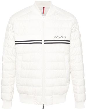 Moncler Bomber Mounier Imbottito - Bianco