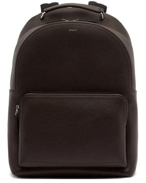 Bally Capitol レザーバックパック - ブラック