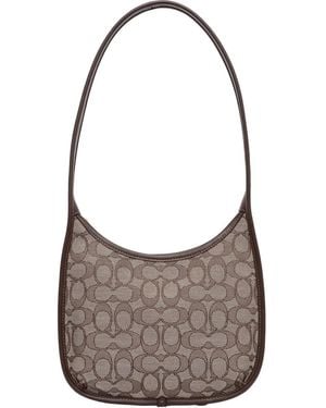 COACH Monogram Tote Bag - Grey