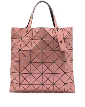 Issey Miyake Lucent ジオメトリック ハンドバッグ - ピンク