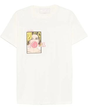 Circus Hotel Graphic-Print T-Shirt - White