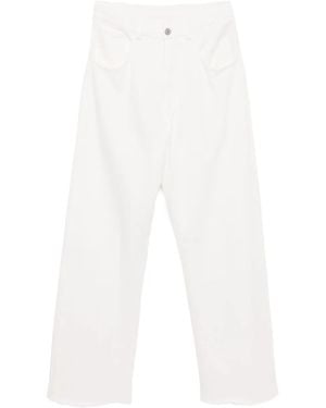 MM6 by Maison Margiela Trousers - White