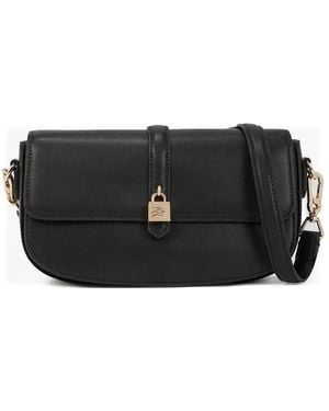 Karl Lagerfeld パドロック ショルダーバッグ - ブラック