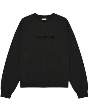 Herskind Sweat Lizette À Logo Brodé - Noir