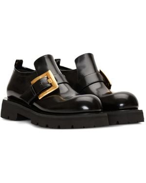 Balmain Anthem Loafers - Black