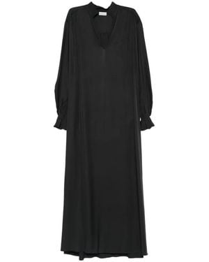 By Malene Birger Vestido Largo Daylia - Negro