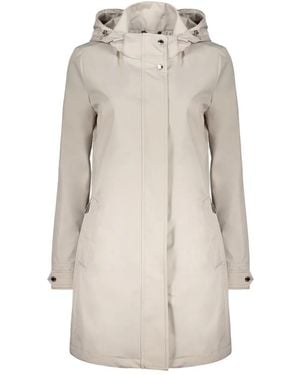 Moorer Parka Mit Kapuze - Natur