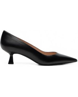 Stuart Weitzman Stuart Sculpt Pointed-Toe Pumps - Black