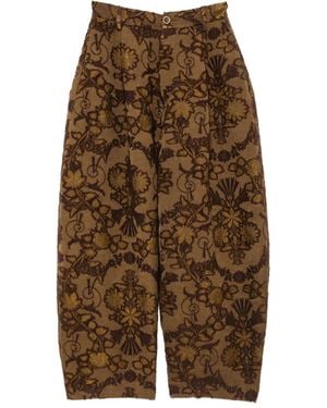 Uma Wang Patina Pants - Brown