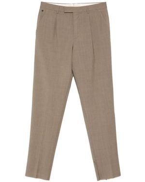 GTA Silvio Pleated Trousers - Grey