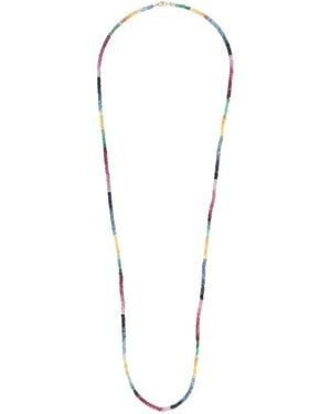 JIA JIA 14Kt Arizona Sapphire Long Beaded Necklace - White