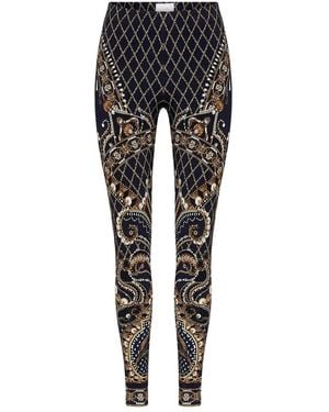 CAMILLA Patterned leggings Dance Duke - ブラック
