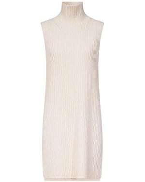 Loulou de Saison Becca Stand-Collar Jumper - White
