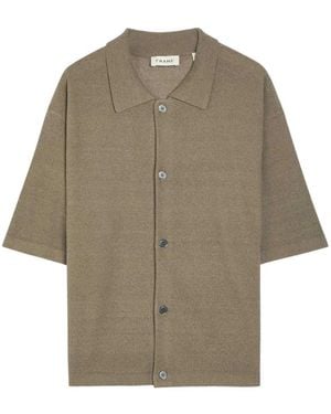 FRAME Camicia A Maniche Corte - Neutro